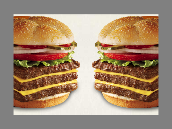 Las 5 peores y 5 mejores hamburguesas - PEOR de Wendy´s: Triple con queso 